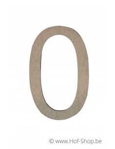 Numéro 0 - acier inoxydable de 30 cm de haut (Ari) - Fin de série