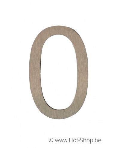 Numéro 0 - acier inoxydable de 30 cm de haut (Ari) - Fin de série