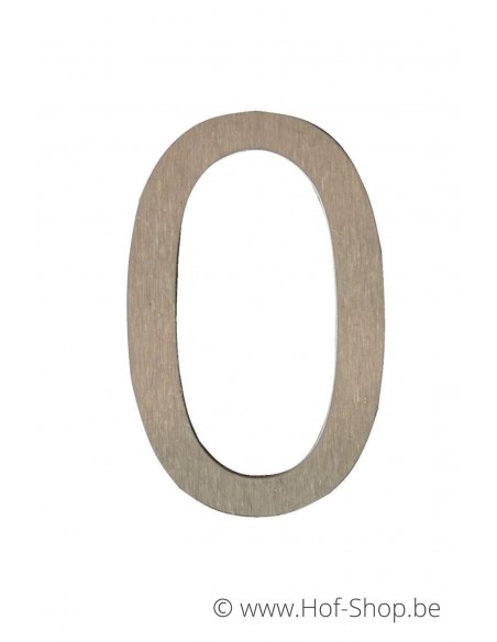 Numéro 0 - acier inoxydable de 30 cm de haut (Ari) - Fin de série
