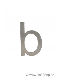 Lettre b - acier inoxydable de 10 cm de haut (Ari)