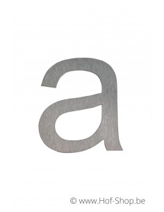 Letter a - inox 10 cm hoog (Ari)