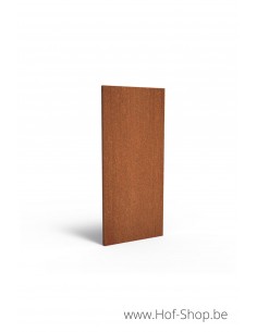 Panneaux 80 x 5 x 180 cm - Panneau Adezz acier corten