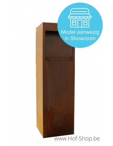 Collibox 35120 acier corten - Boîte à colis Arduo