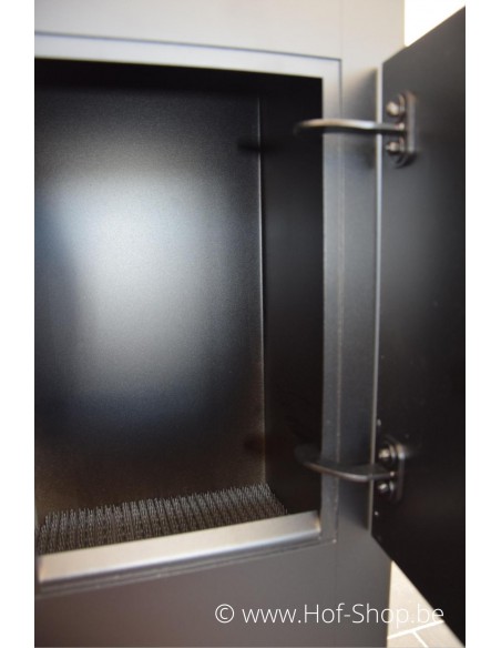 Totem 32120 - brievenbus inox zwart gelakt
