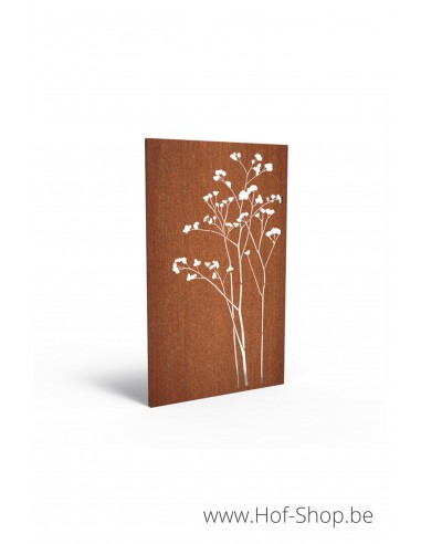 Panneaux Nature 110 x 5 x 180 cm - Panneau Adezz acier corten (CPN7)