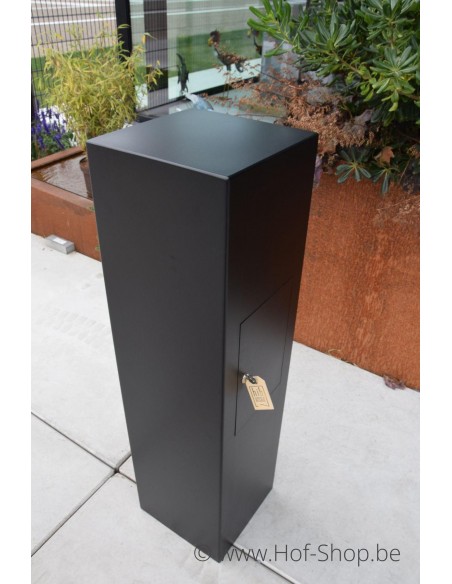 Totem 32100 RAL 9005 - boîte aux lettres Arduo