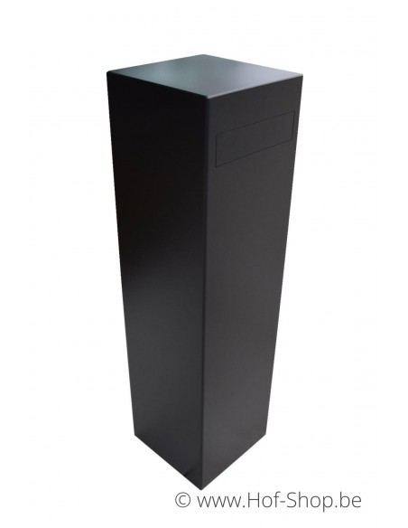 Totem 32100 RAL 9005 - boîte aux lettres Arduo