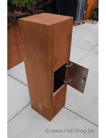 Collibox 35120 acier corten - Boîte à colis Arduo