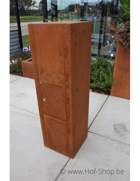 Collibox 35120 acier corten - Boîte à colis Arduo