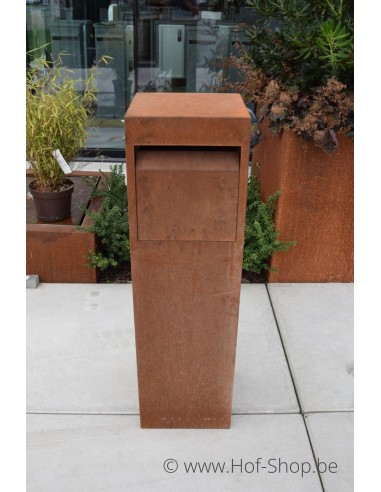 Collibox 35120 acier corten - Boîte à colis Arduo