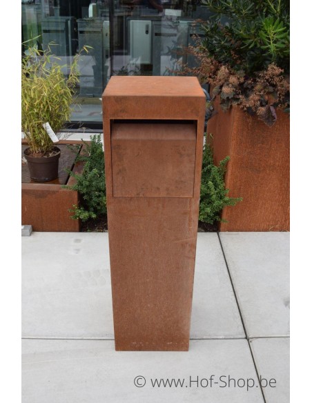 Collibox 35120 acier corten - Boîte à colis Arduo