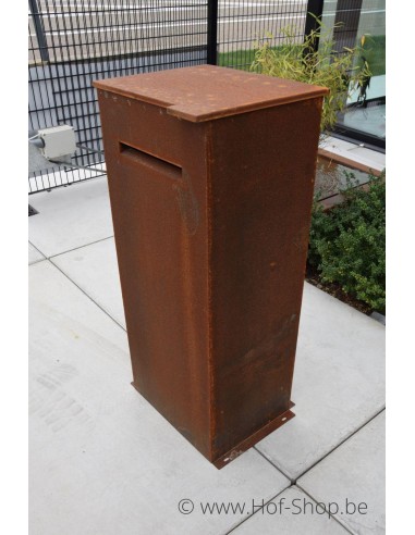 Case - boîte à colis Adezz en acier corten