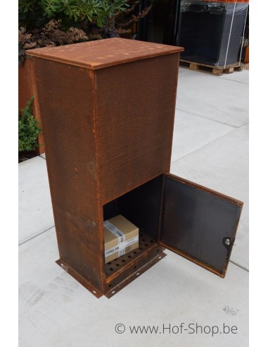 Case - boîte à colis Adezz en acier corten