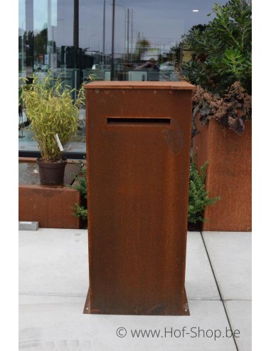 Case - boîte à colis Adezz en acier corten