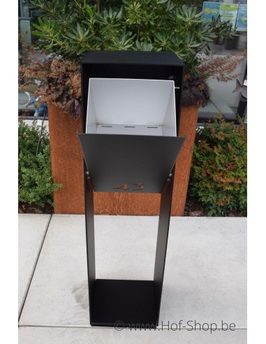 Archi Fer (noir) - boîte aux lettres KatoDesign aluminium