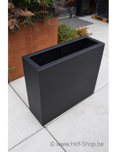 Artus 90 x 30 x 80 cm - Plantenbak Geroba in aluminium