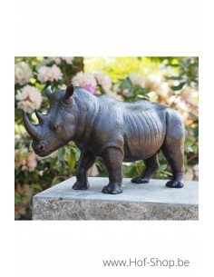 Neushoorn / Rhinoceros - bronzen beeld (AN1352BR-B)