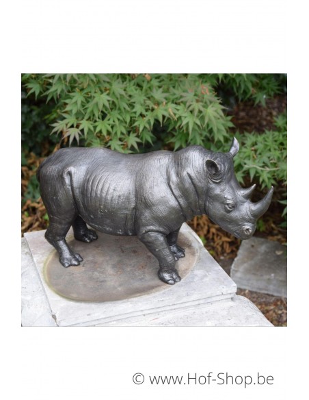 MODÈLE DE SALLE D'EXPOSITION Rhinocéros - statue en bronze (BS1352B)