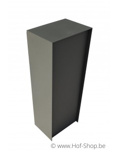 Dropbox Small RAL 7022 Back Door - ONZO boîte à colis aluminium