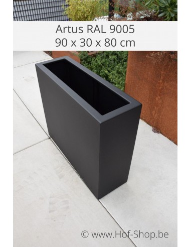 Willekeurige afmeting - Plantenbak 'Artus' Geroba. Plantenbak in aluminium