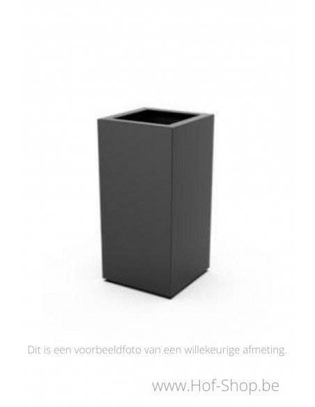Willekeurige afmeting - Plantenbak 'Artus' Geroba. Plantenbak in aluminium