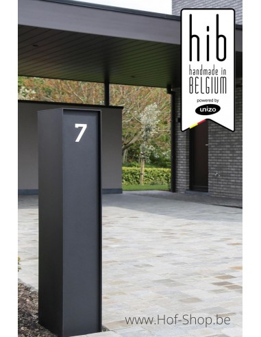 Fenix Top Medium RAL 9005 - boîte à colis eSafe aluminium