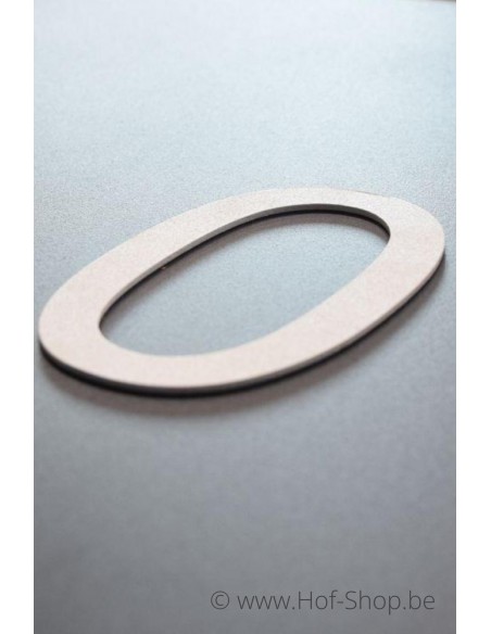 Numéro 6 - aluminium blanc de 5 cm de haut (numéro de maison 'Ari') Dans la limite des stocks disponibles