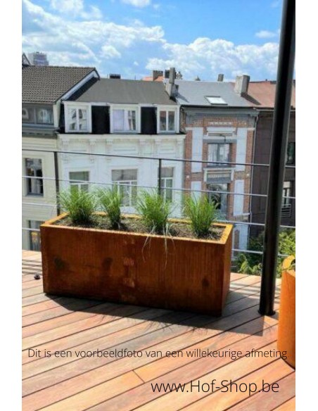 Artesa - Plantenbak Geroba in cortenstaal