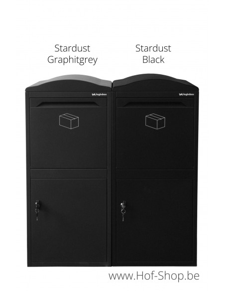 Frontbox Stardust Graphitgrey en Stardust Black