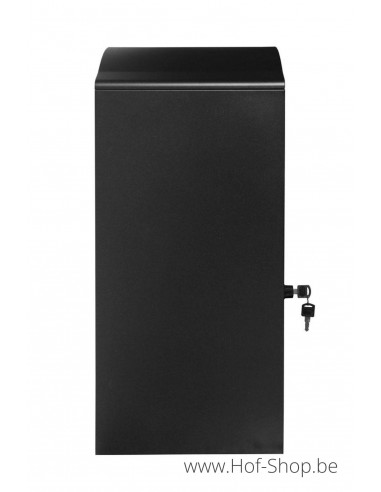 Frontbox Stardust Black Front Door - pakketbus zwart LogixBox
