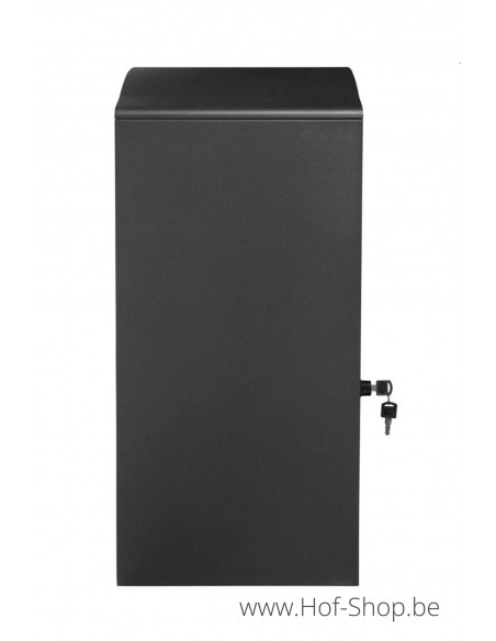 Frontbox Stardust Graphitgrey Front Door - pakketbus grijs LogixBox