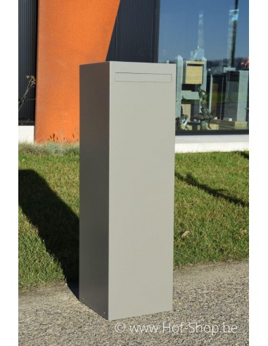 Nox RAL 7039 - brievenbus Adezz aluminium