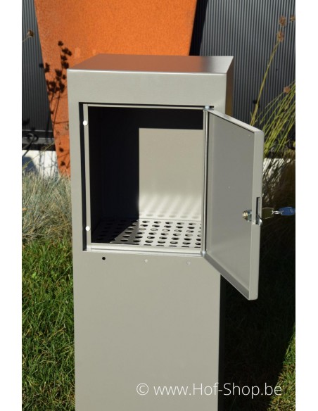 Nox RAL 7039 - brievenbus Adezz aluminium