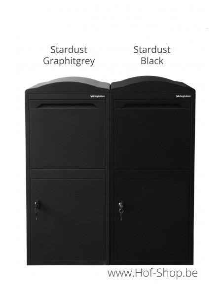 Frontbox Uni Stardust Front Door - pakketbus LogixBox