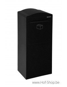 Frontbox Stardust Black Back Door - pakketbus zwart LogixBox