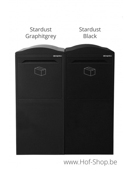 Frontbox Stardust Graphitgrey Back Door - Boîte à colis LogixBox