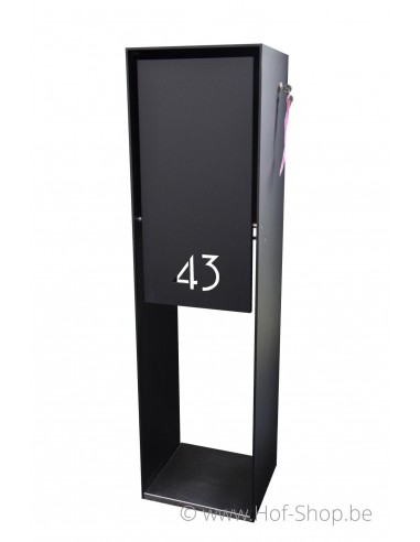 Archi Fer (noir) - boîte aux lettres KatoDesign aluminium