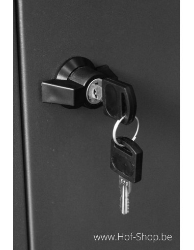 Frontbox Uni Stardust Graphitgrey Back Door - pakketbus grijs LogixBox