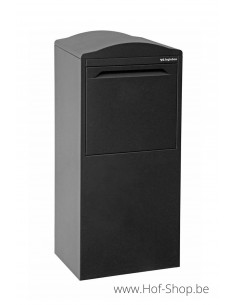 Frontbox Uni Stardust Graphitgrey Back Door - pakketbus grijs LogixBox