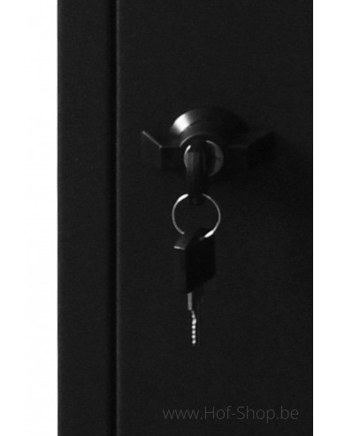 Frontbox Deluxe Stardust Black Front Door - Boîte à colis LogixBox