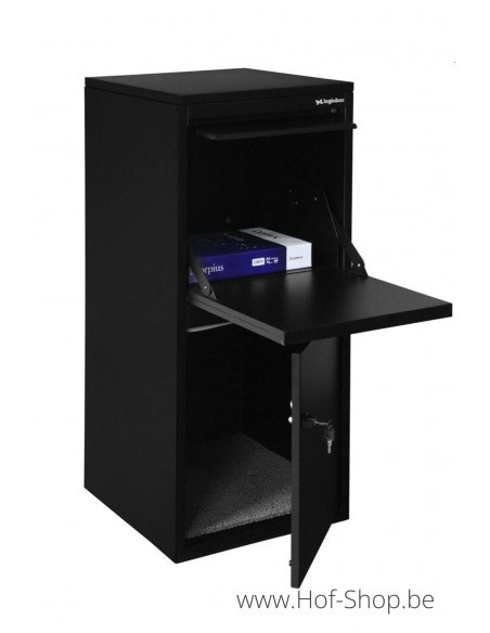 Frontbox Deluxe Stardust Black Front Door - Boîte à colis LogixBox
