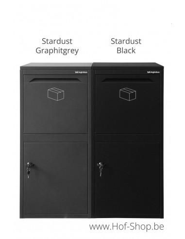 Frontbox Deluxe Stardust Front Door - pakketbus LogixBox