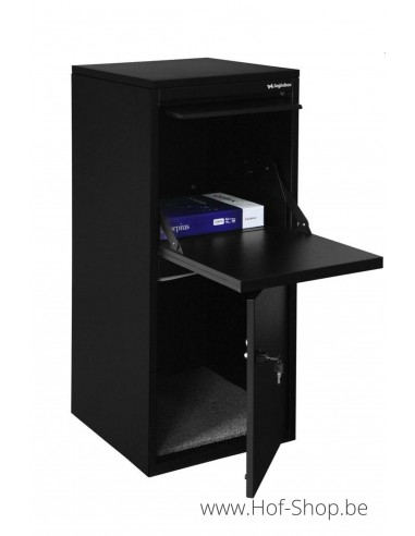 Frontbox Deluxe Uni Stardust Black Front Door - Boîte à colis LogixBox