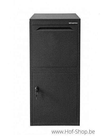 Frontbox Deluxe Uni Stardust Graphitgrey Front Door - Boîte à colis LogixBox