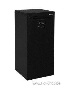 Frontbox Deluxe Stardust Black Back Door - Boîte à colis LogixBox