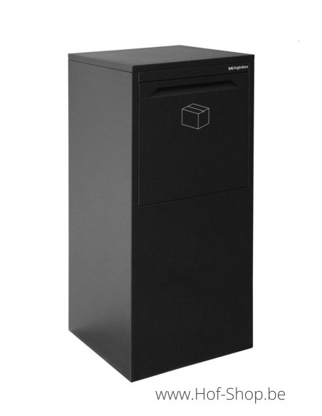 Frontbox Deluxe Stardust Graphitgrey Back Door - Boîte à colis LogixBox