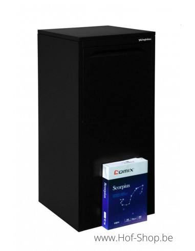Frontbox Deluxe Uni Stardust Black Back Door - Boîte à colis LogixBox