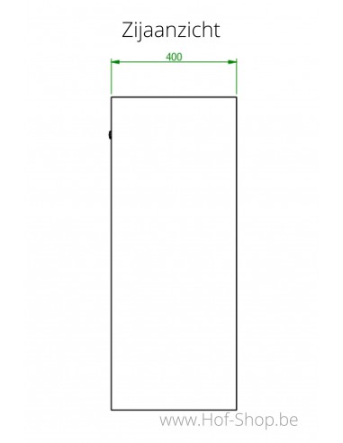 Nexus Medium RAL 9005 - pakketbus aluminium