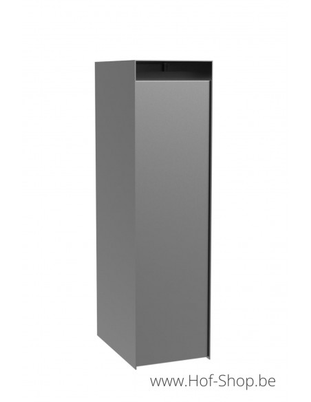 Nexus Medium RAL 9007 - boîte à colis ONZO aluminium
