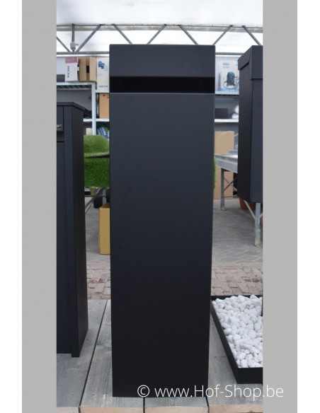 Archi Mini (zwart) - brievenbus aluminium